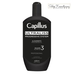 Capillus Ultraliss Nanoplastia, balsam nawilżający, krok 3, 400ml