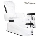 Fotel pedicure spa AS-122 white z funkcją masażu i pompą