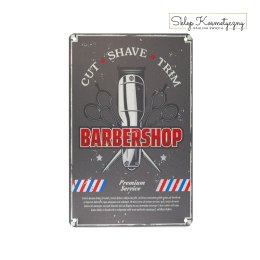 Tablica ozdobna barber B028