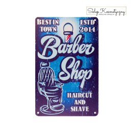 Tablica ozdobna barber B075