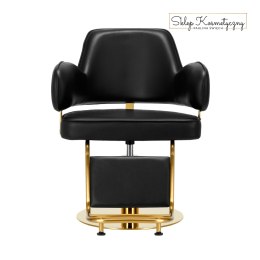 Gabbiano fotel fryzjerski Linz NQ złoto czarny
