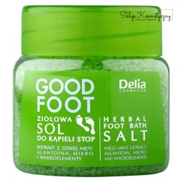 Delia Good Foot ziołowa sól do kąpieli stóp 570 g