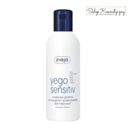 Ziaja Yego Sensitiv woda po goleniu na zacięcia i podrażnienia dla mężczyzn 200ml (P1)