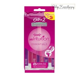 My Intuition Extra2 Essentials jednorazowe maszynki do golenia dla kobiet 15szt