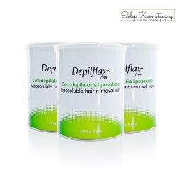 Depilflax 100 wosk do depilacji puszka natural 800 ml